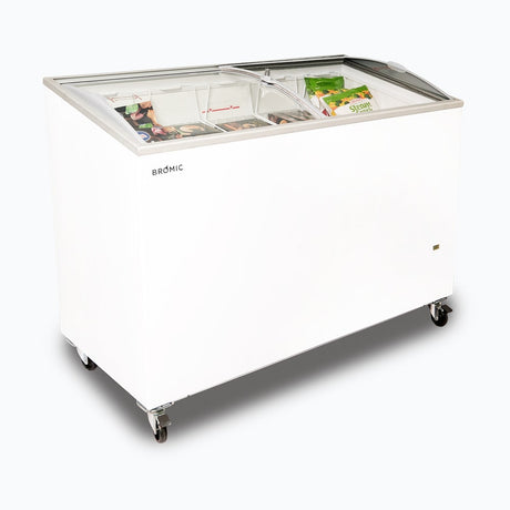 Display Chest Freezer - 352L - Curved Glass Top