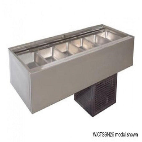 Woodson 5 Module Flat Deck Self Serve Cold Food Display - HospoStore