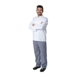 Whites Vegas Unisex Chefs Jacket Long Sleeve White - HospoStore