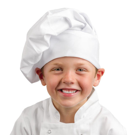 Whites Chefs Clothing A677 Whites Kids Chef Hat - One Size - HospoStore