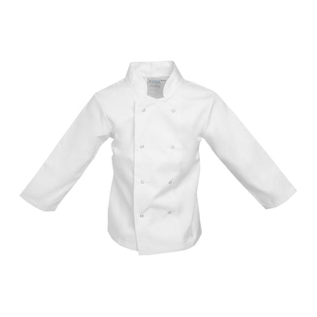 Whites Chefs Clothing B125 Whites Children's Chef Jacket Large (8-10yrs) - HospoStore