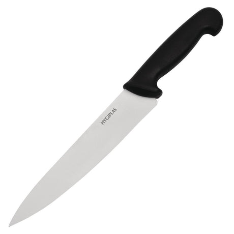 Hygiplas Chefs Knife Black 215mm - HospoStore