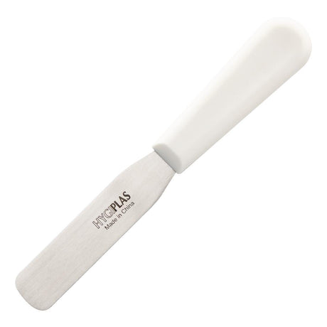 Hygiplas Straight Blade Palette Knife White 100mm - HospoStore