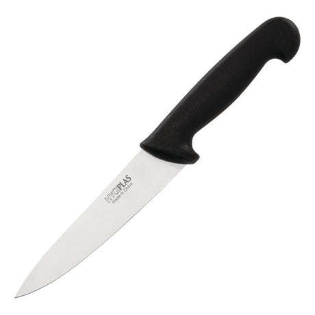 Hygiplas Chefs Knife Black 160mm - HospoStore