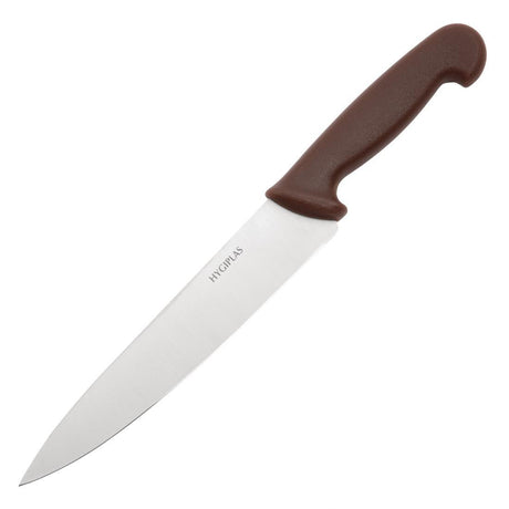 Hygiplas Brown Chefs Knife 215mm - HospoStore