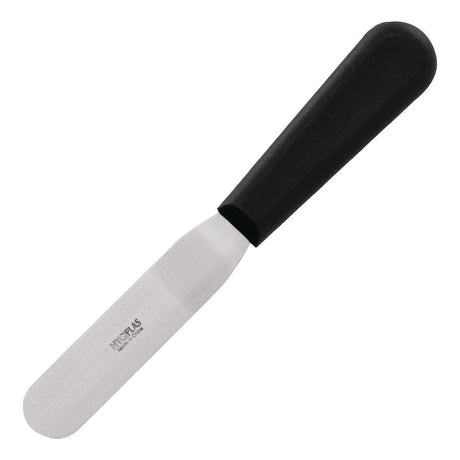 Hygiplas Angled Blade Palette Knife Black 100mm - HospoStore