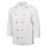 Whites Chicago Unisex Chef Jacket Long Sleeve White - HospoStore