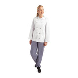 Whites Chicago Unisex Chef Jacket Long Sleeve White - HospoStore