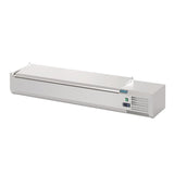 FA855-A Polar G-Series Refrigerated Countertop Servery Topper 7x GN 1/4 - 1.5m - HospoStore