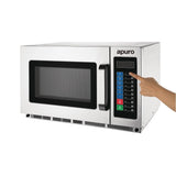 Apuro FB864-A Apuro Commercial Microwave - Programmable Medium Duty - 34Ltr - HospoStore