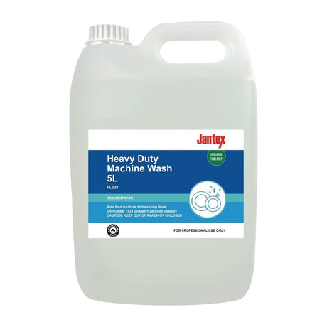 FL833 Jantex Heavy Machine Wash Concentrate - 5Ltr (Pack of 3) (Direct) - HospoStore