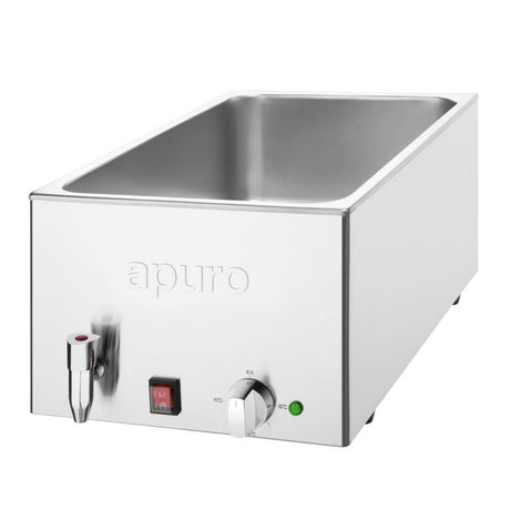Apuro FT694-A Apuro Bain Marie with Tap without Pans - HospoStore