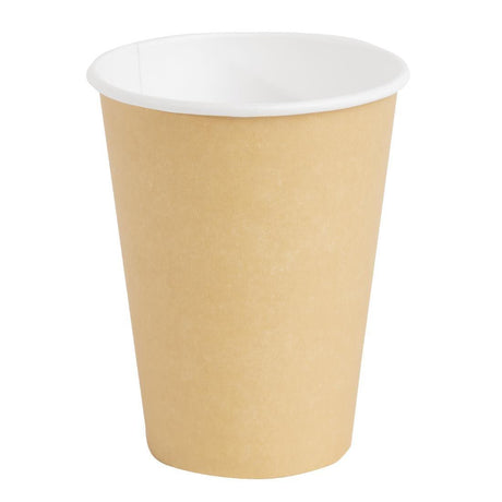 Fiesta Takeaway Coffee Cups Single Wall Brown 340ml (Pack of 1000) - HospoStore