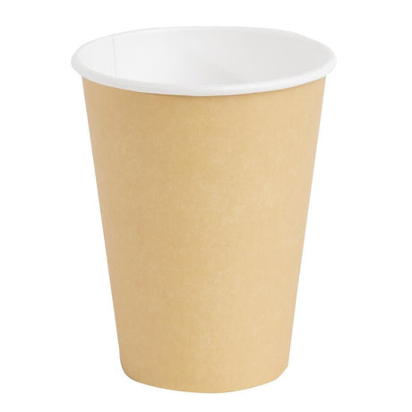 Fiesta Takeaway Coffee Cups Single Wall Brown 340ml (Pack of 50) - HospoStore