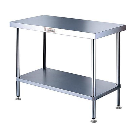 Simply Stainless SS01.9.1500 Island Work Bench 900mm Deep 1500mm Wide - HospoStore