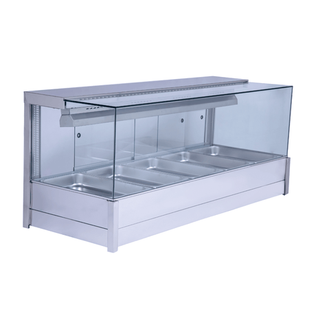 Bonvue Square Countertop Wet and Dry Bain Marie BM17SC - HospoStore