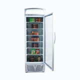 Upright Display Freezer - 480L - 1 Door - Flat Glass - HospoStore