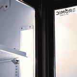 Bromic GM0690LB Upright Display Fridge - 659L - 1 Door - Flat Glass - Lightbox