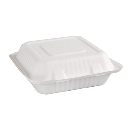 Fiesta Compostable Bagasse Food Container 9x9" (Pack 200) - HospoStore