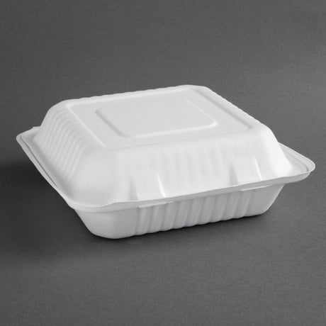 Fiesta Compostable Bagasse Food Container 9x9" (Pack 200) - HospoStore