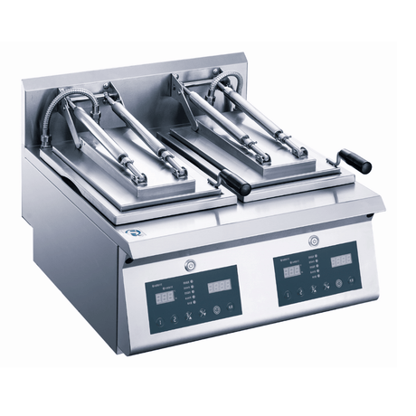 BenchStar Automatic Double Pan Fried Dumplings/Buns Machine NPD-2 - HospoStore