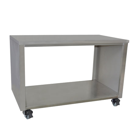 Stainless Steel Pass Through Cabinet On Castors 1500mm STHT-1500S - HospoStore