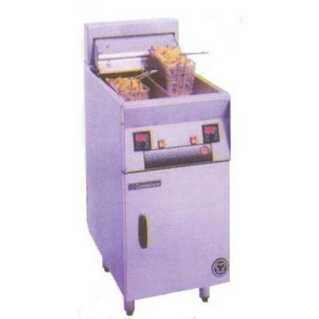Goldstein FRET-18DL Split Pan Electric Fryer - HospoStore