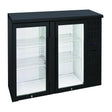 Anvil BBZ0200 Two Door Glass Backbar Fridge - HospoStore