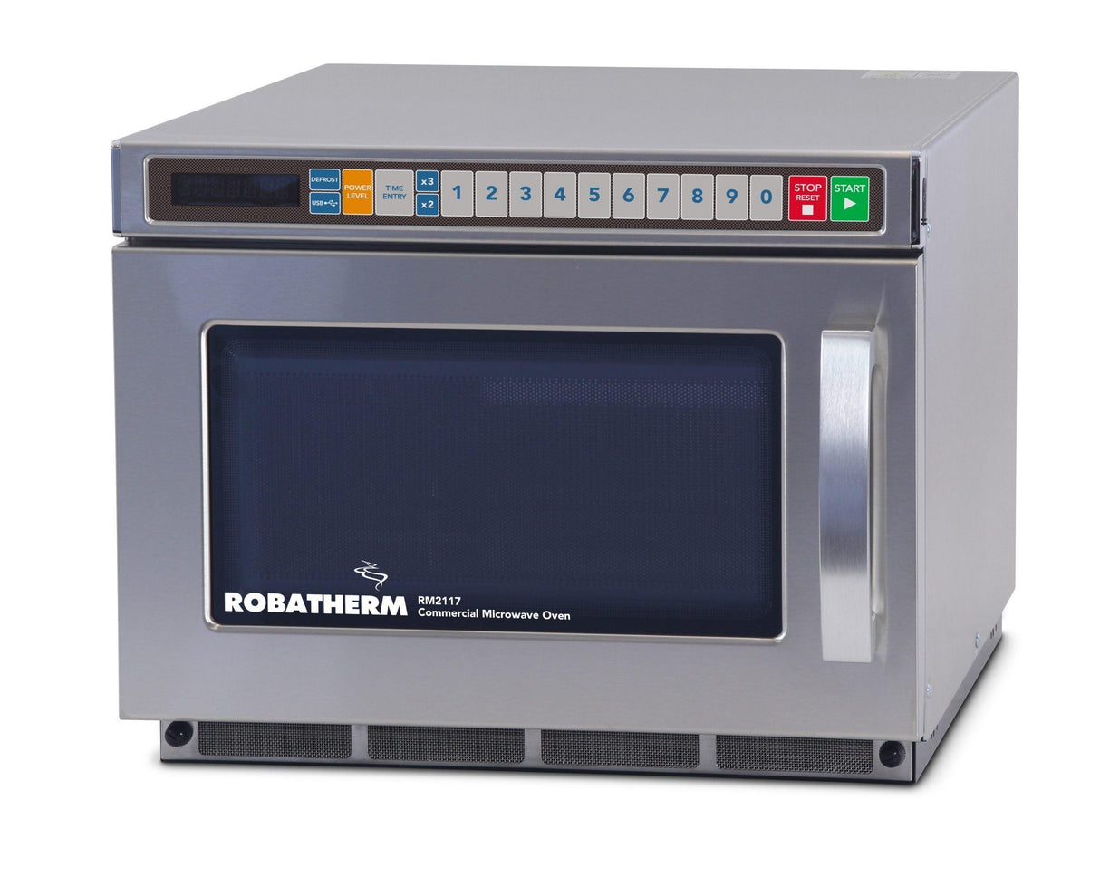 Robatherm RM2117 Heavy Duty Commercial Microwave – USB Programmable - HospoStore