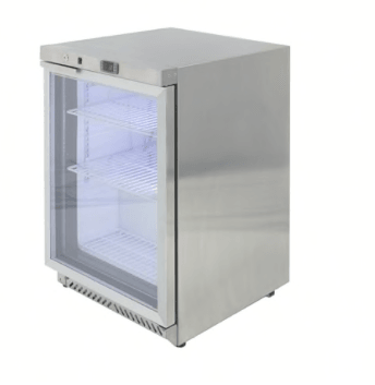 Airex AXR.UC.1G Single Glass Door Undercounter Refrigerated Storage - HospoStore