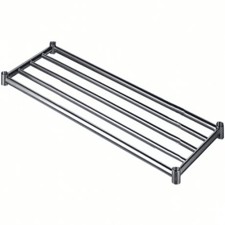 Simply Stainless SSUS.7.PR1500 Under-shelf Piped Pot Rack 700mm deep 1500mm wide - HospoStore