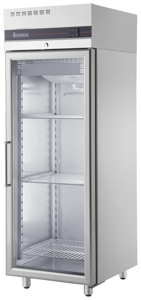 Inomak UFI2170G Single Glass Door Upright Freezer - HospoStore
