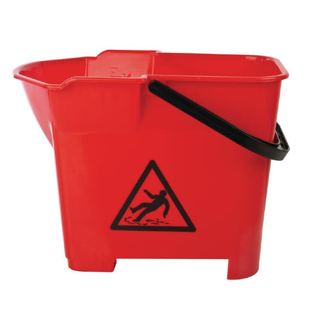 Jantex AB395 Bucket & Handle Red - part 1 of 3 (S222) - HospoStore