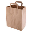 Fiesta Green Recycled Brown Paper Carrier Bags Medium (Pack of 250) - HospoStore