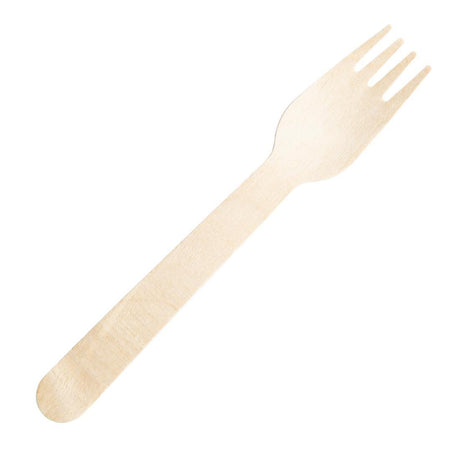 Fiesta CH083 Fiesta Compostable Individually Wrapped Fork (Pack 500) - HospoStore