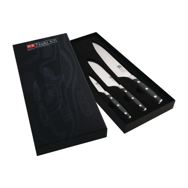 Tsuki 3 Piece Series 7 Knife Gift Set - HospoStore