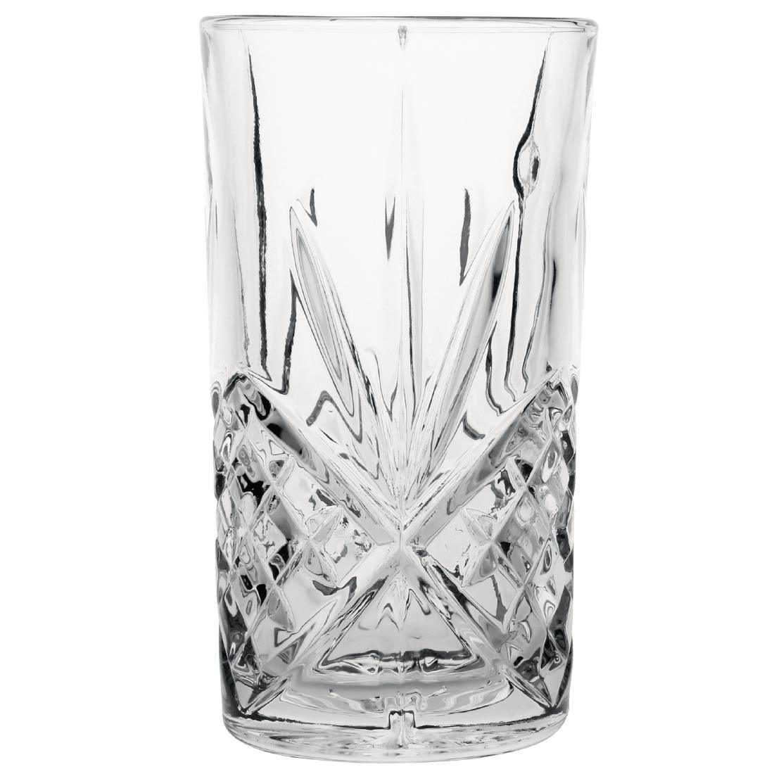 Olympia Old Duke Glass Tumblers 350ml (Pack of 6) - HospoStore