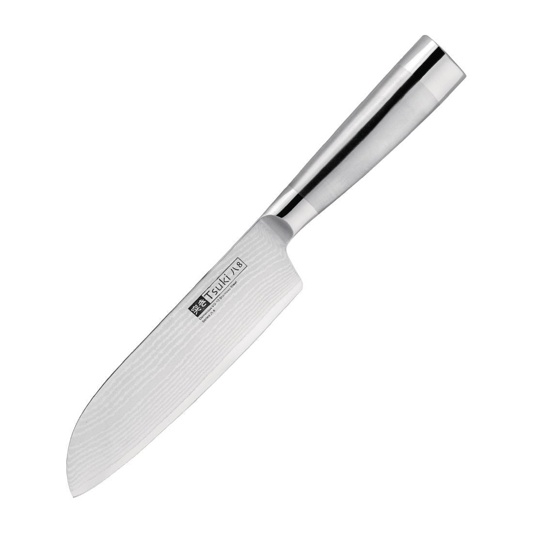 Tsuki Series 8 Santoku Knife 17.5cm - HospoStore