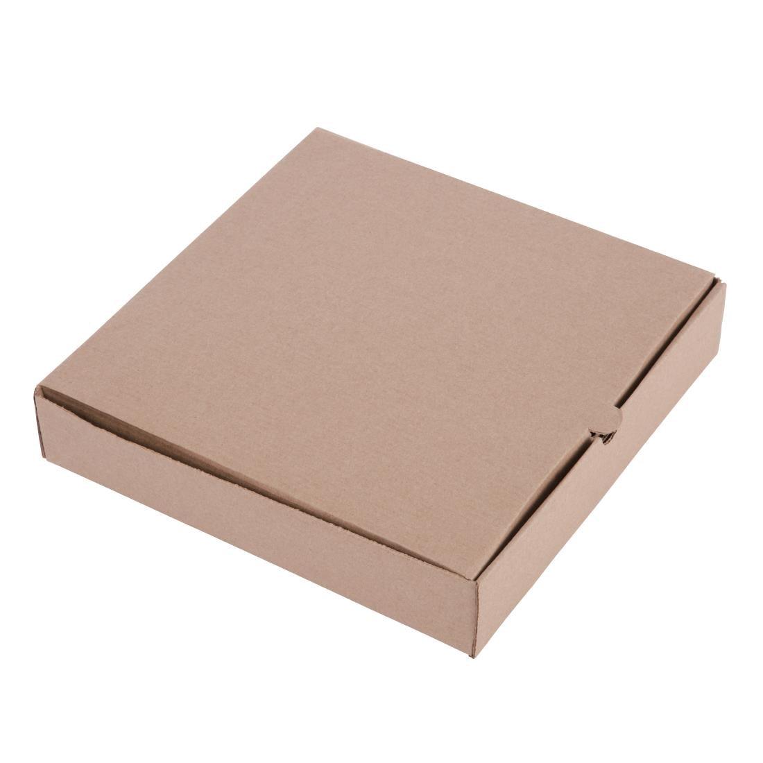 Fiesta Compostable Plain Pizza Boxes 9 (Pack of 100) - HospoStore