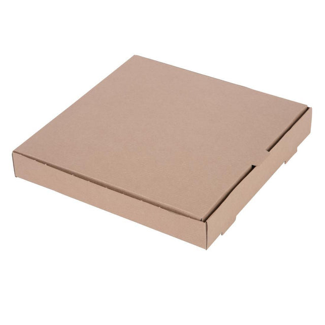 Fiesta Compostable Plain Pizza Boxes 12 (Pack of 100) - HospoStore