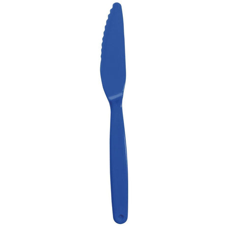 Olympia DL117 Olympia Kristallon Polycarbonate Knife Blue - 180mm (Pack 12) - HospoStore