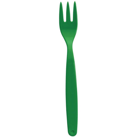 Olympia DL120 Olympia Kristallon Polycarbonate Fork Green - 170mm (Pack 12) - HospoStore