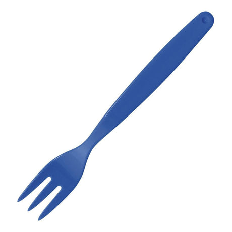Olympia DL121 Olympia Kristallon Polycarbonate Fork Blue - 170mm (Pack 12) - HospoStore