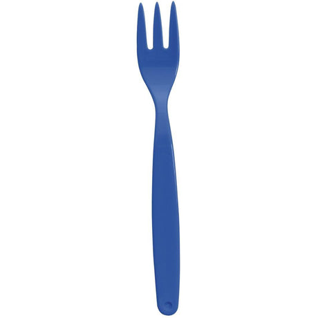 Olympia DL121 Olympia Kristallon Polycarbonate Fork Blue - 170mm (Pack 12) - HospoStore
