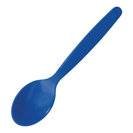 Olympia DL125 Olympia Kristallon Polycarbonate Spoon Blue - 170mm (Pack 12) - HospoStore