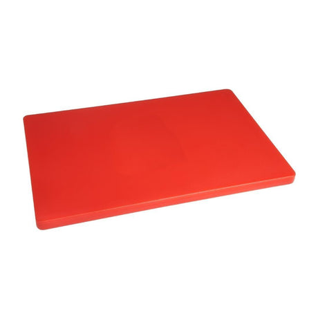Hygiplas HC878 EDLP - Hygiplas Low Density Chopping Board Red - 600x450x20mm - HospoStore