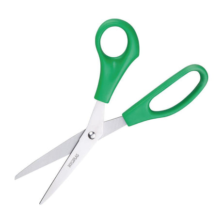 Hygiplas Colour Coded Green Scissors - HospoStore
