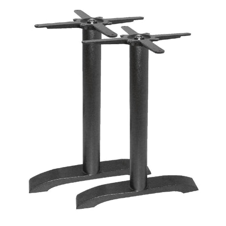 Bolero Cast Iron Twin Leg Table Base (Pack of 2) - HospoStore