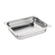 Vogue Stainless Steel Perforated 1/2 Gastronorm Tray 65mm - HospoStore