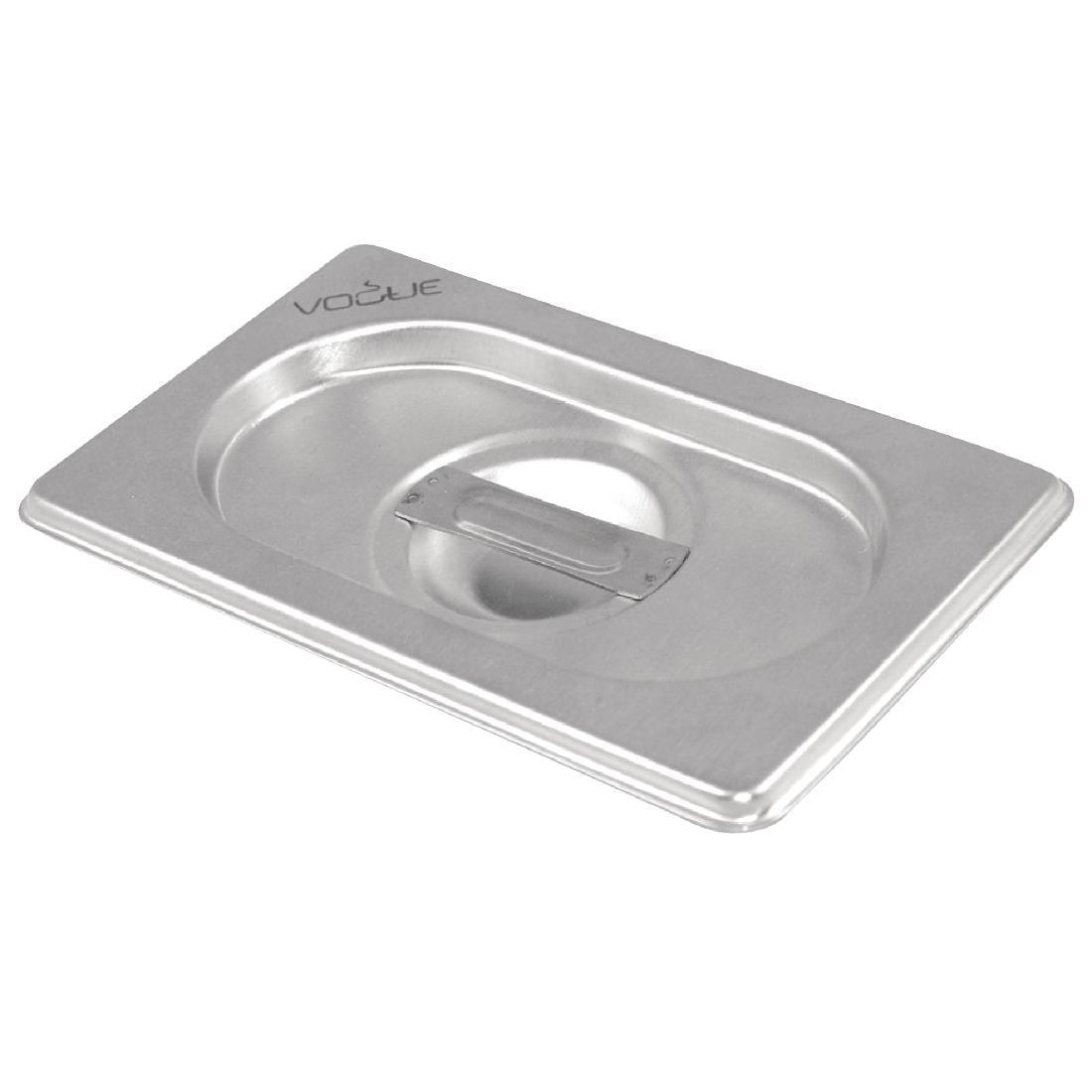 Vogue Stainless Steel 1/2 Gastronorm Tray Lid - HospoStore